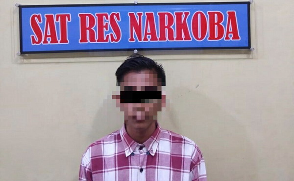Pengedar Sabu di Desa Rambah Tengah Barat Ditangkap Satnarkoba Polres Rohul